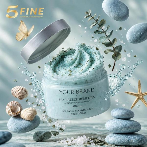 Body Scrub packaging design — 5FINE OEM/ODM