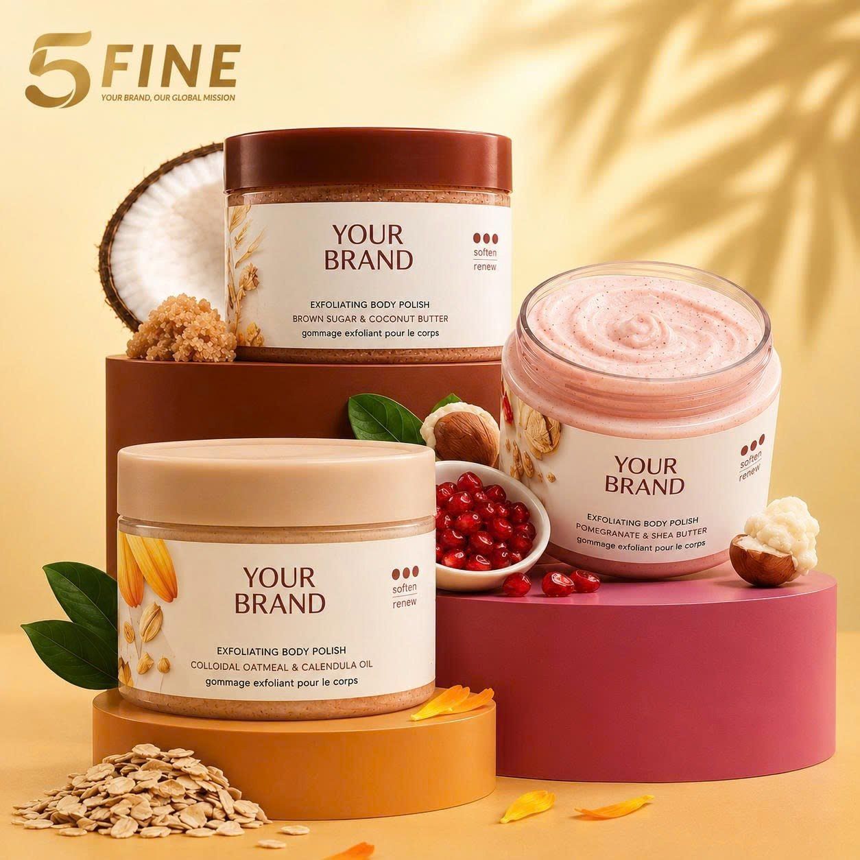 Scurb packaging design — 5FINE OEM/ODM
