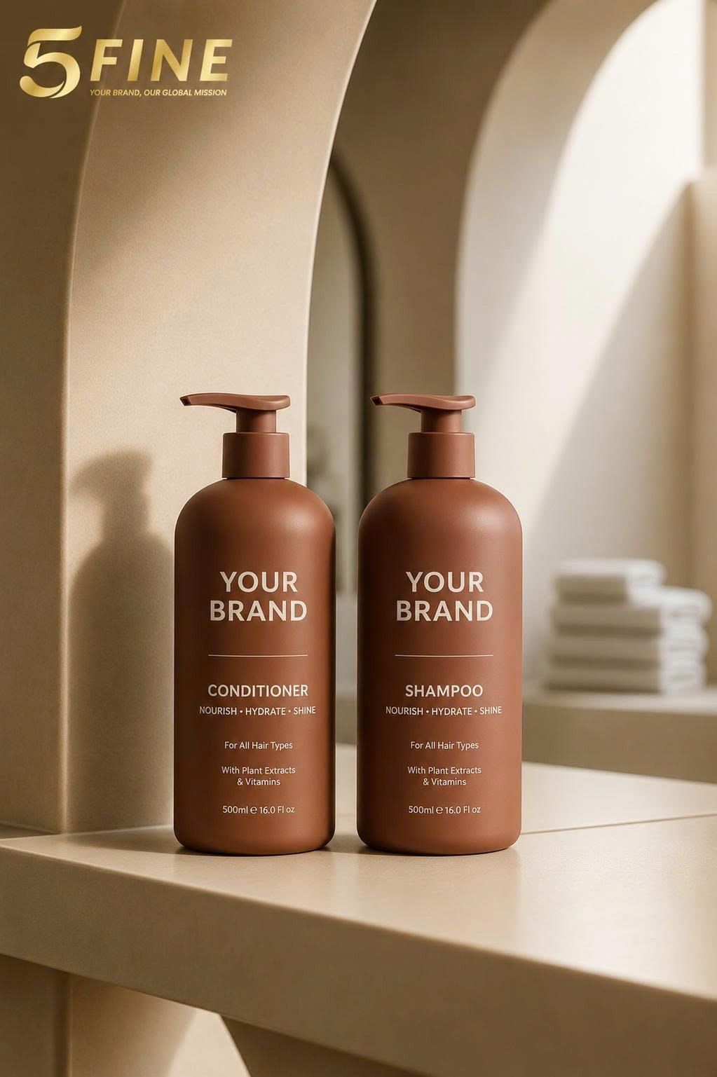 Shampoo packaging design — 5FINE OEM/ODM