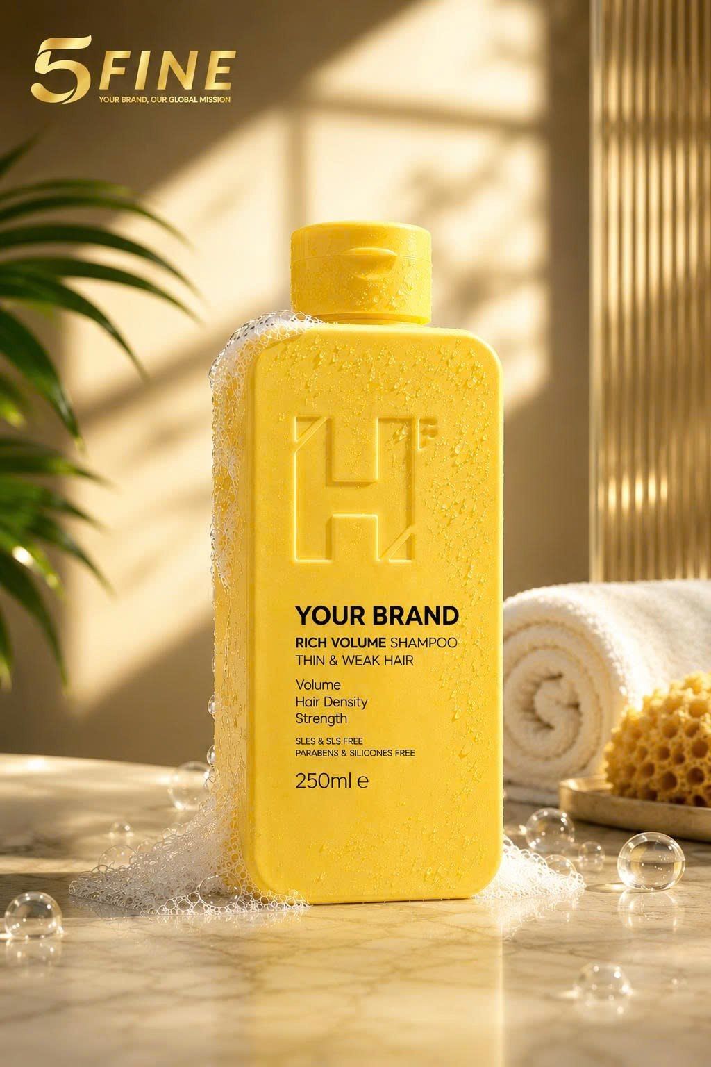 Shampoo packaging design — 5FINE OEM/ODM