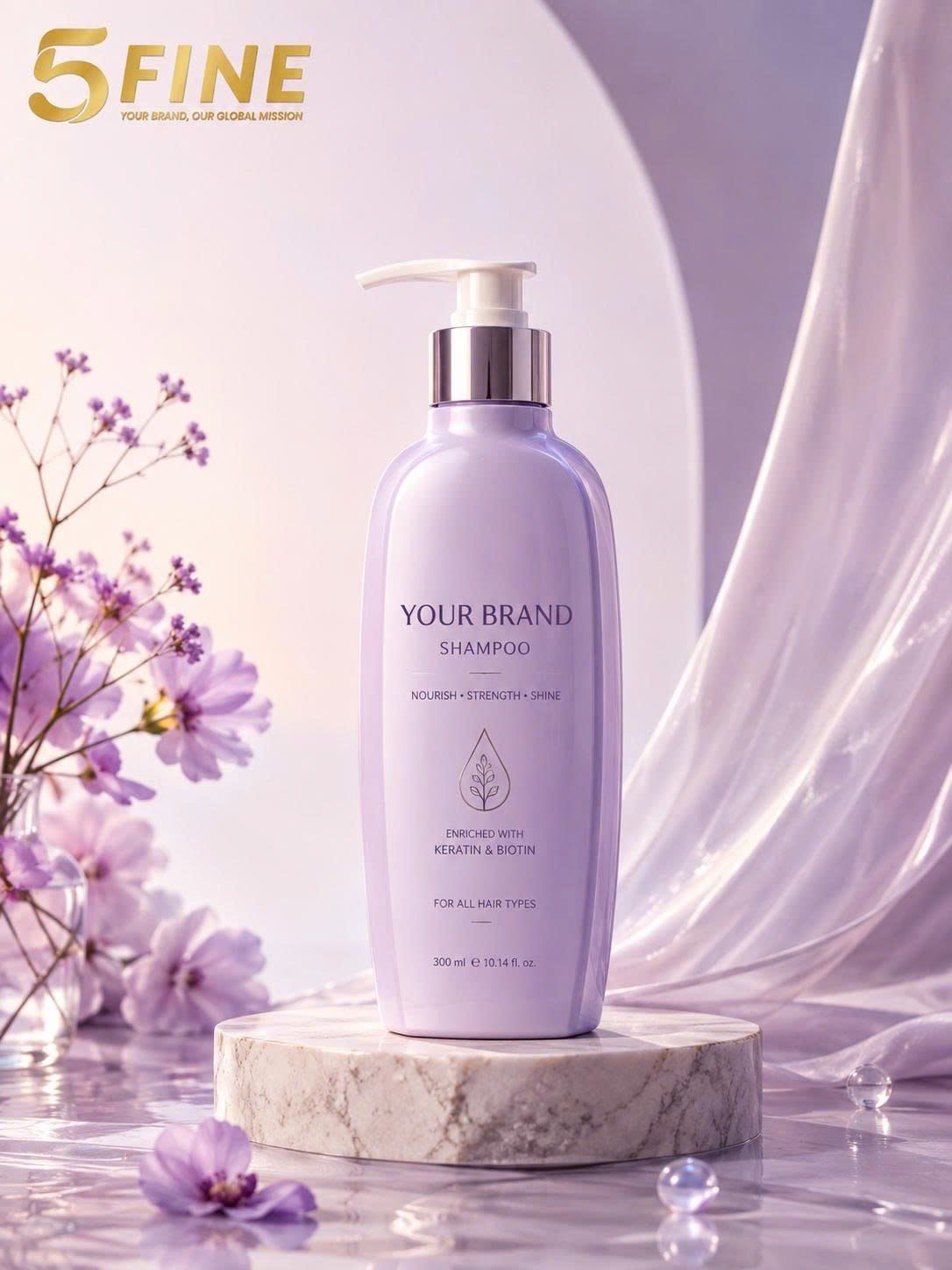 Shampoo packaging design — 5FINE OEM/ODM