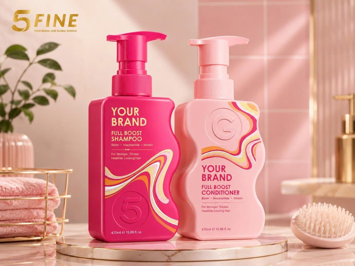 Shampoo packaging design — 5FINE OEM/ODM