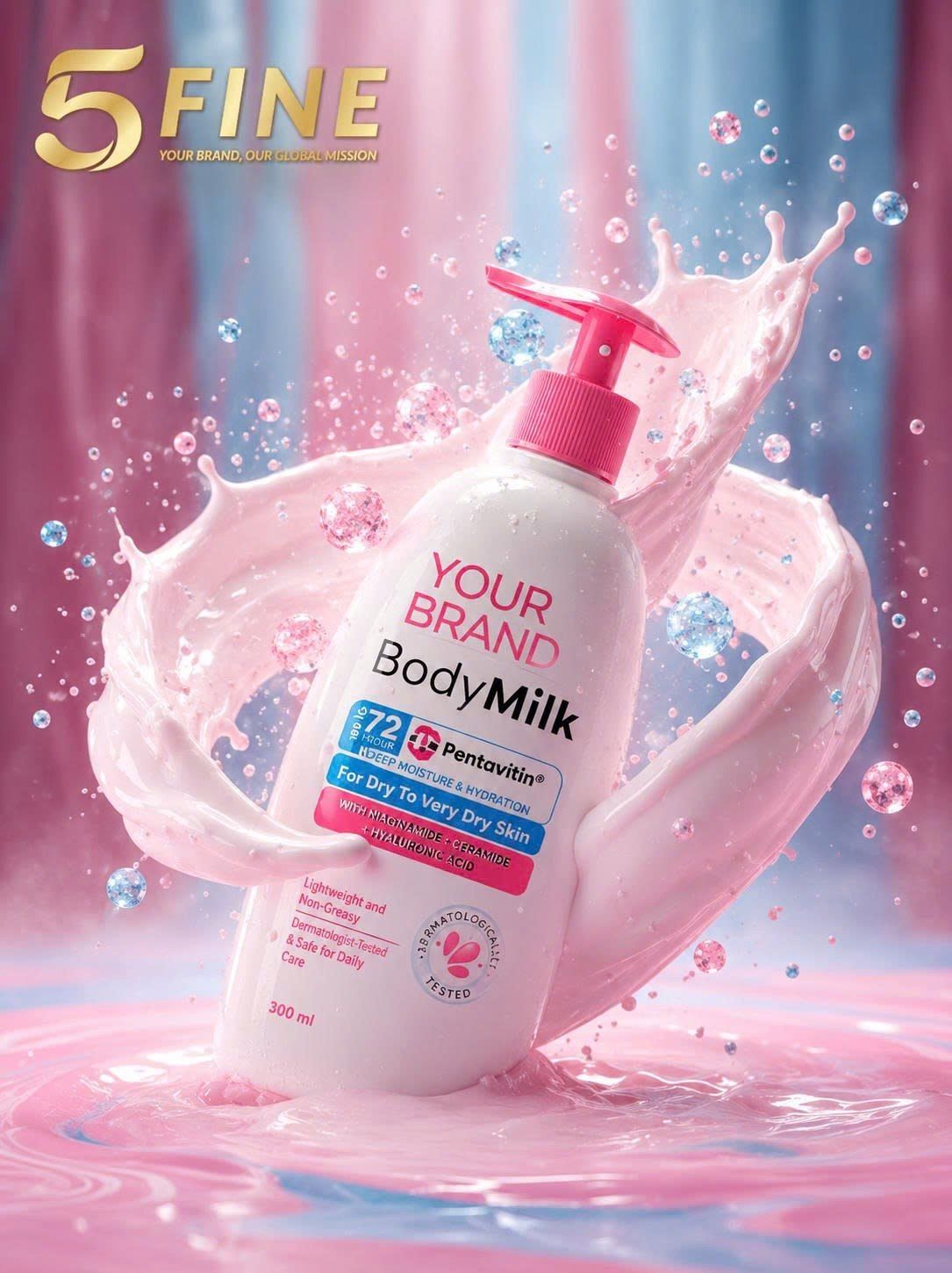 Shower Gel packaging design — 5FINE OEM/ODM
