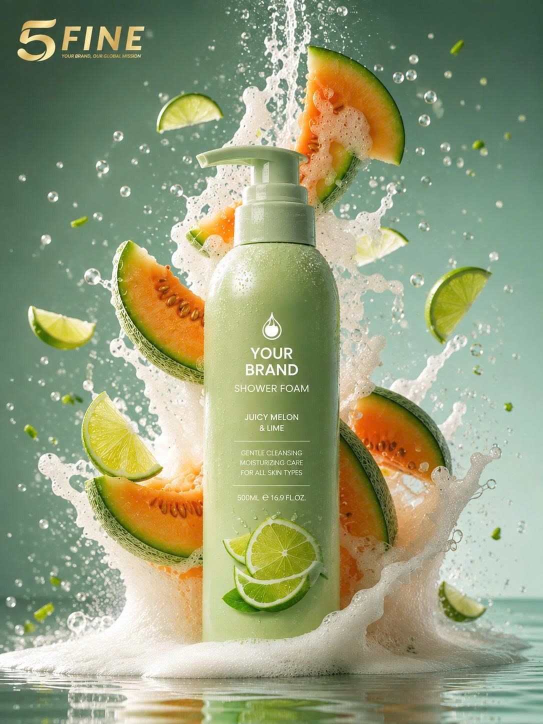 Shower Gel packaging design — 5FINE OEM/ODM