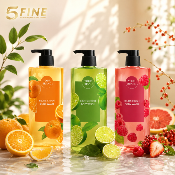 Shower Gel packaging design — 5FINE OEM/ODM