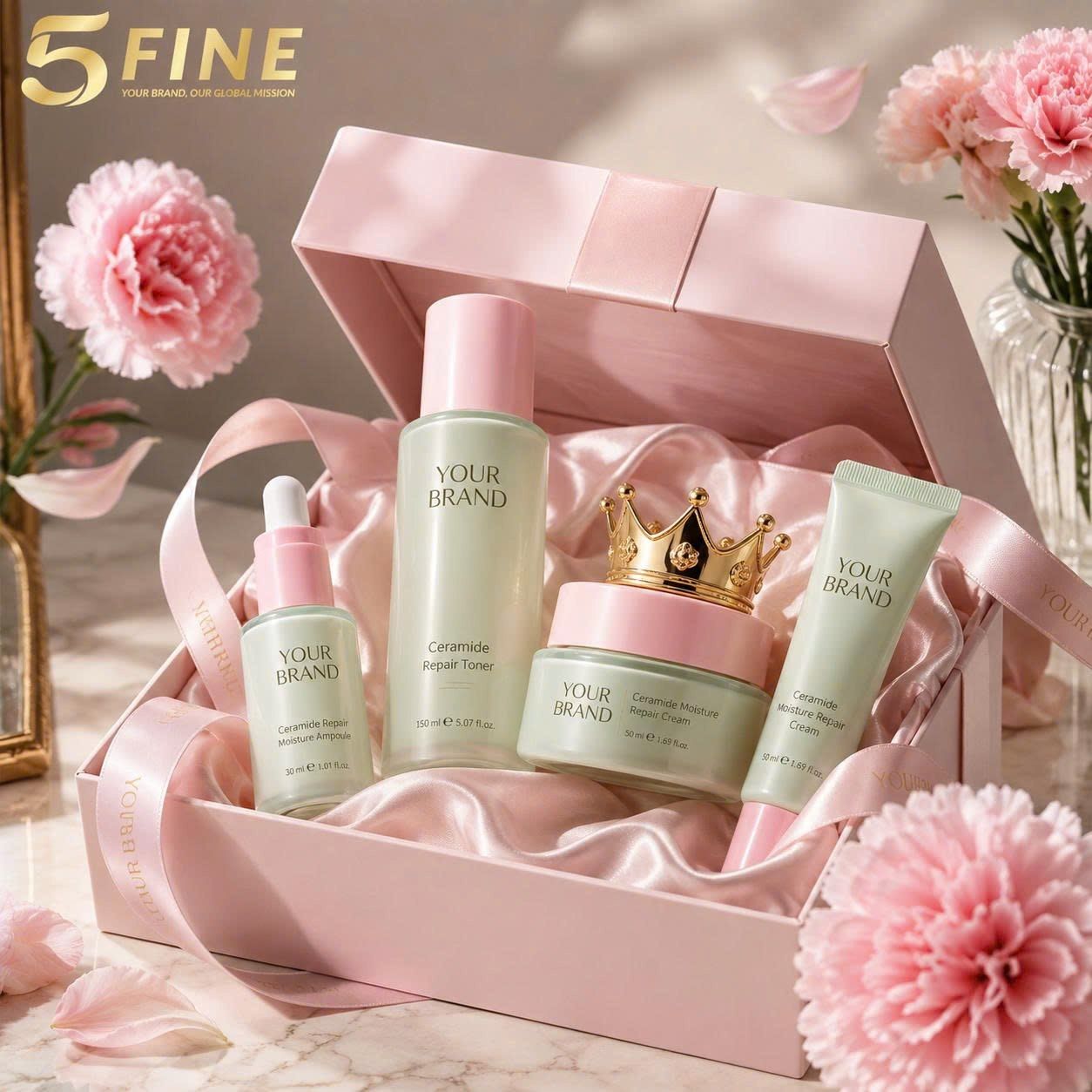 Skincare Set packaging design — 5FINE OEM/ODM