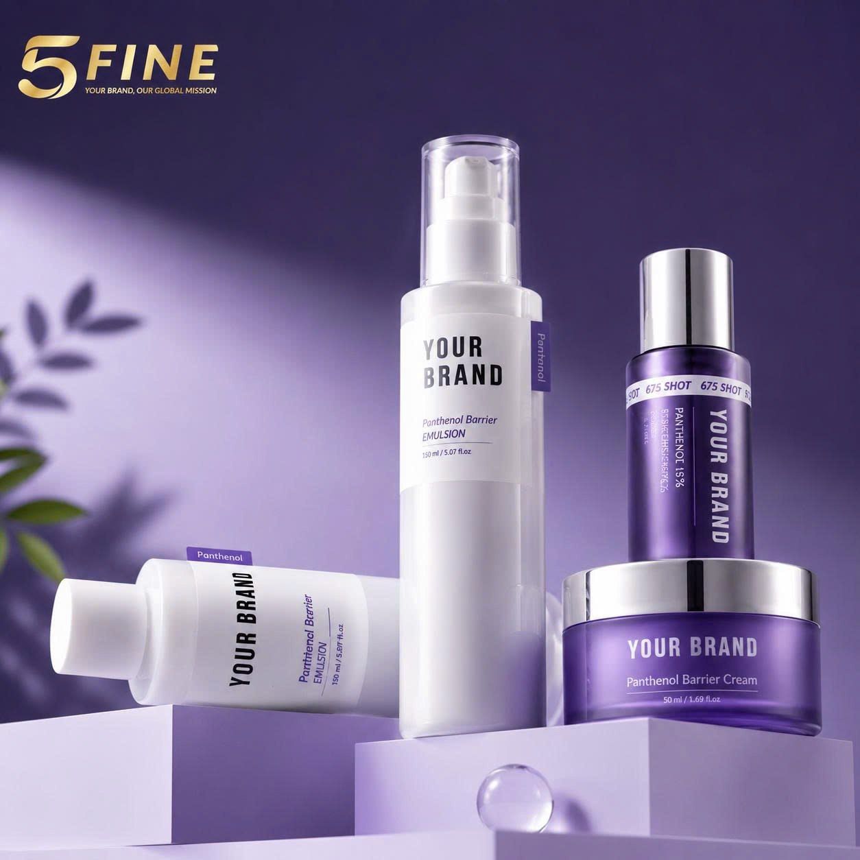Skincare Set packaging design — 5FINE OEM/ODM