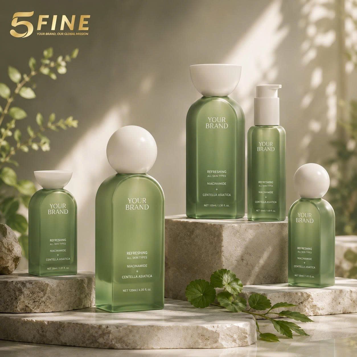 Skincare Set packaging design — 5FINE OEM/ODM