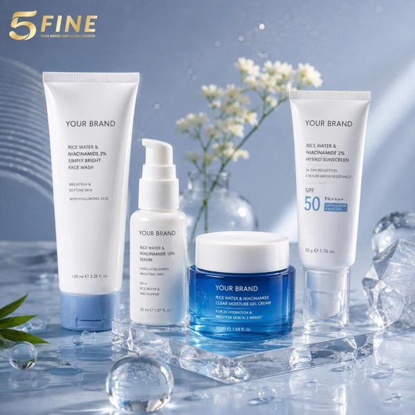 Skincare Set packaging design — 5FINE OEM/ODM