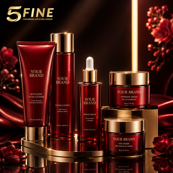 Skincare Set packaging design — 5FINE OEM/ODM