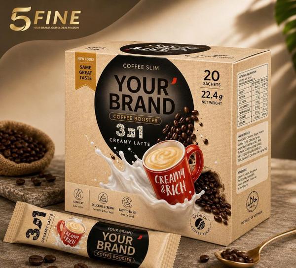 กล่องกาแฟความงาม private label