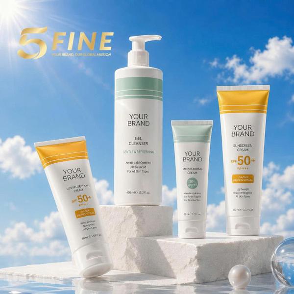 Sunscreen packaging design — 5FINE OEM/ODM