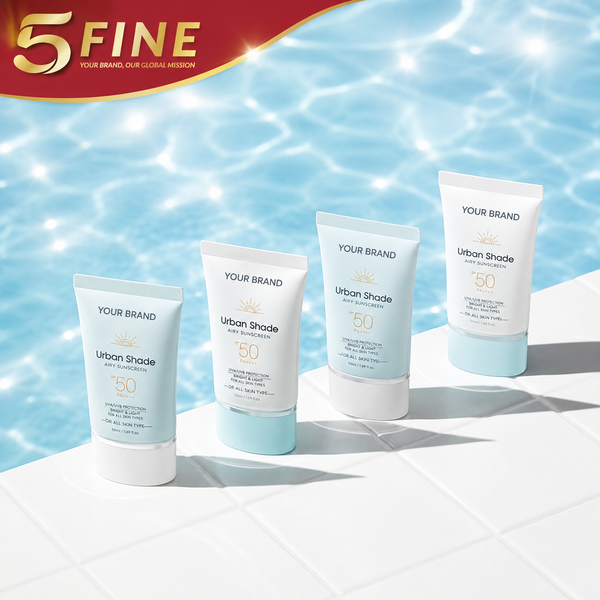 Sunscreen packaging design — 5FINE OEM/ODM