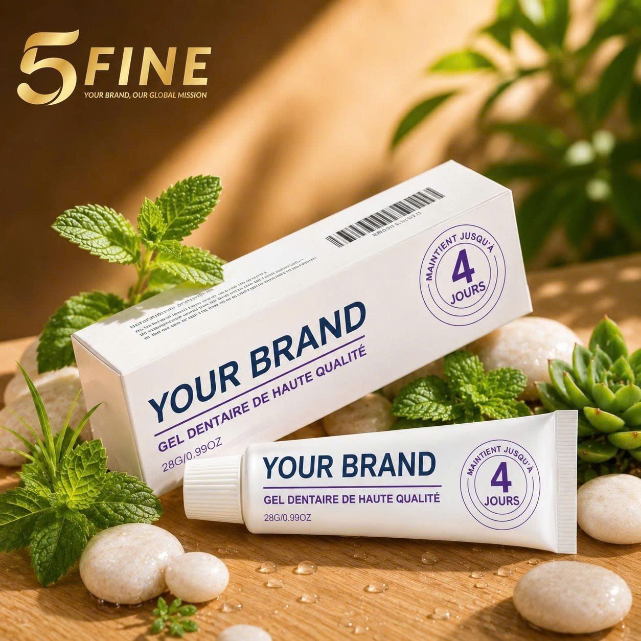 Toothpaste packaging design — 5FINE OEM/ODM