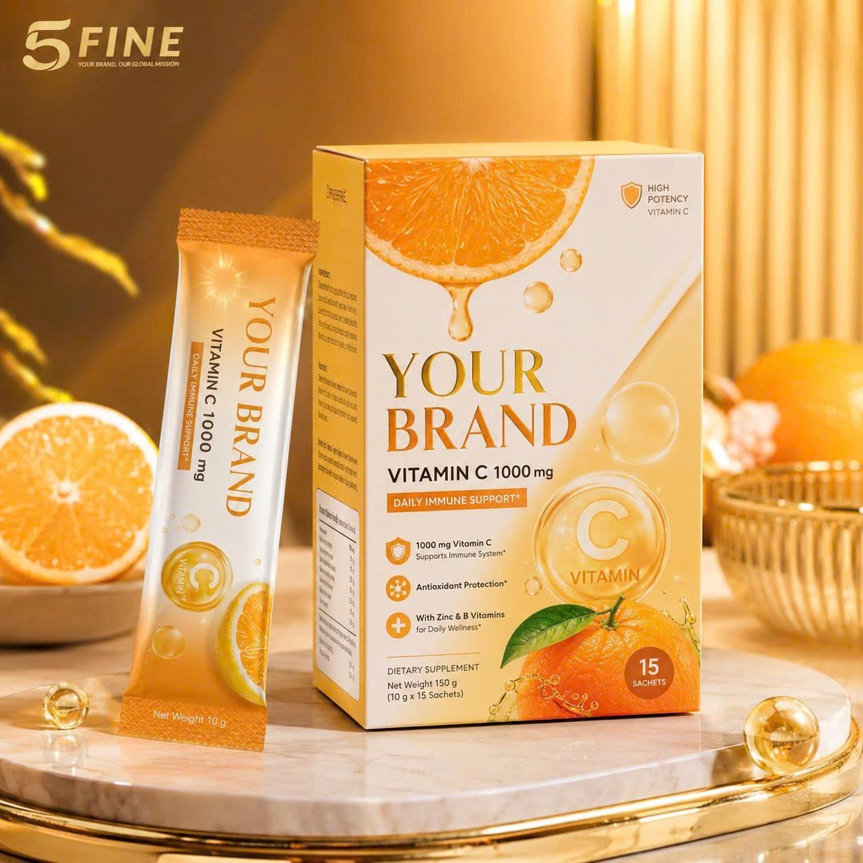 Vitamin & Gummy packaging design — 5FINE OEM/ODM